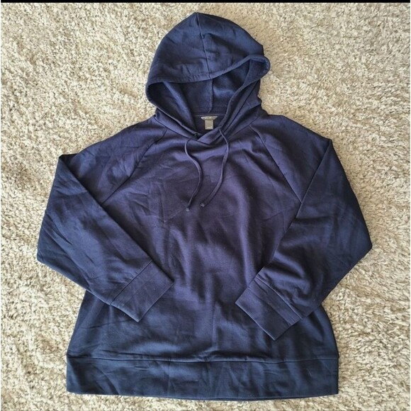 - Eddie Bauer Women's 2 Pack Sweatshirt and Hoodie Black/Basil SZ S NEW WI… - Picture 7 of 11